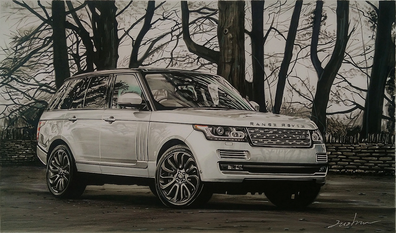 2014 Range Rover Sport Startech - 3D Model by 3DStarving
